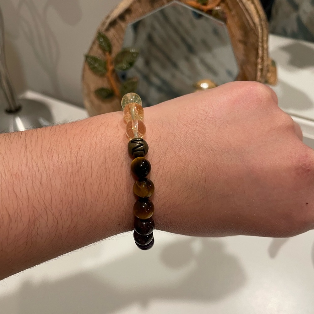 Crystal chakra bracelet